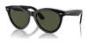 Ray-Ban WAYFARER WAY RB2241 Sunglasses / Black №901/31 / Green (3N 13.2%) / Size 51