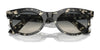 Ray-Ban WAYFARER OVAL RB2242 Sunglasses / Photo Waves Grey №138331 / Green (3N 13.2%) / Size 53