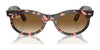 Ray-Ban WAYFARER OVAL RB2242 Sunglasses / Photo Waves Grey №138331 / Green (3N 13.2%) / Size 53