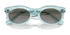 Ray-Ban WAYFARER OVAL RB2242 Sunglasses / Photo Waves Grey №138331 / Green (3N 13.2%) / Size 53