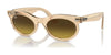 Ray-Ban WAYFARER OVAL RB2242 Sunglasses / Photo Waves Brown №138685 / Brown (3N 15%) / Size 53