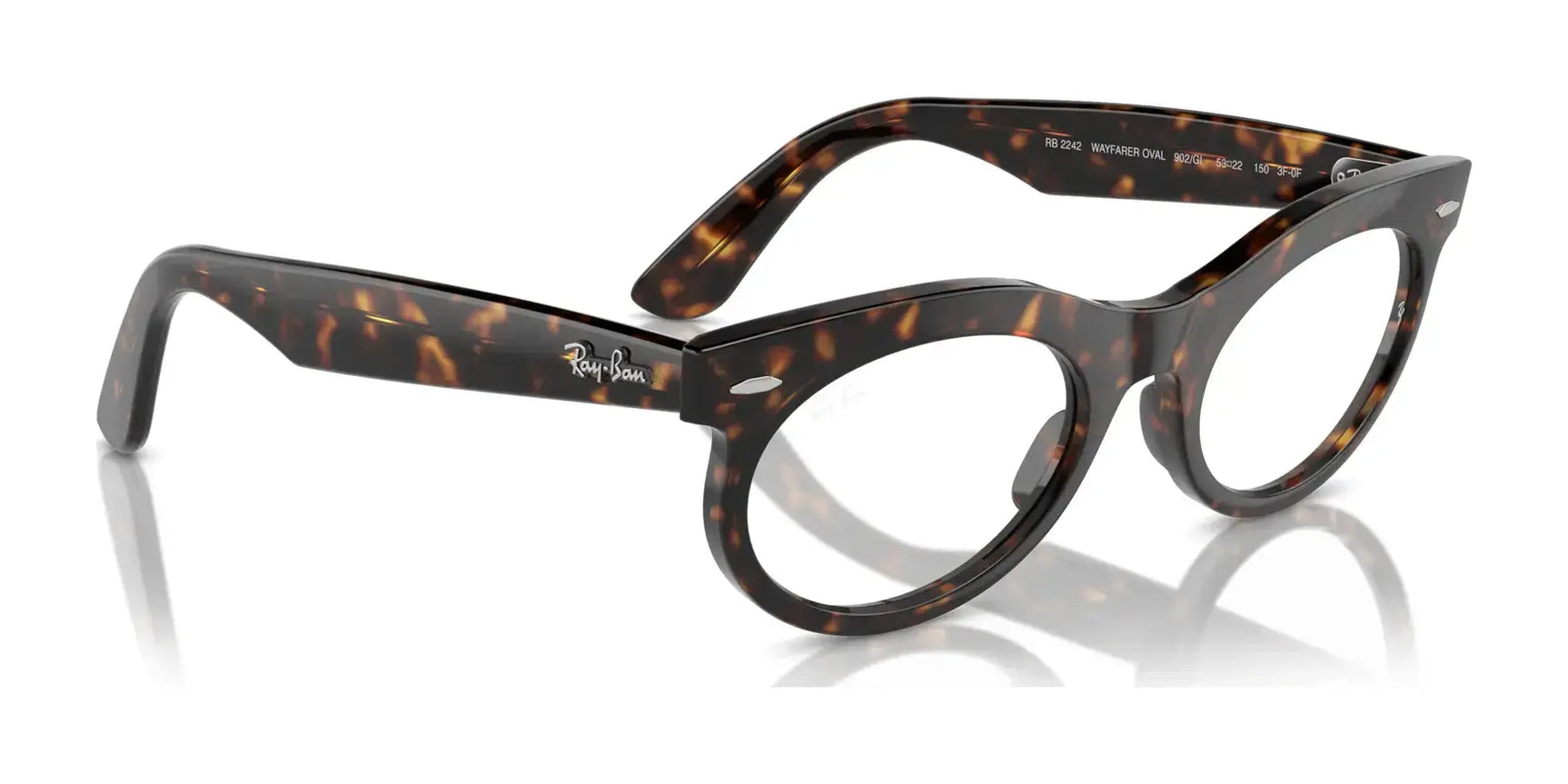 Ray-Ban WAYFARER OVAL RB2242 Eyeglasses | Size 53 Ray-Ban WAYFARER OVAL RB2242 Eyeglasses | Size 53