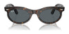 Ray-Ban WAYFARER OVAL RB2242 Sunglasses / Photo Waves Grey №138331 / Green (3N 13.2%) / Size 53