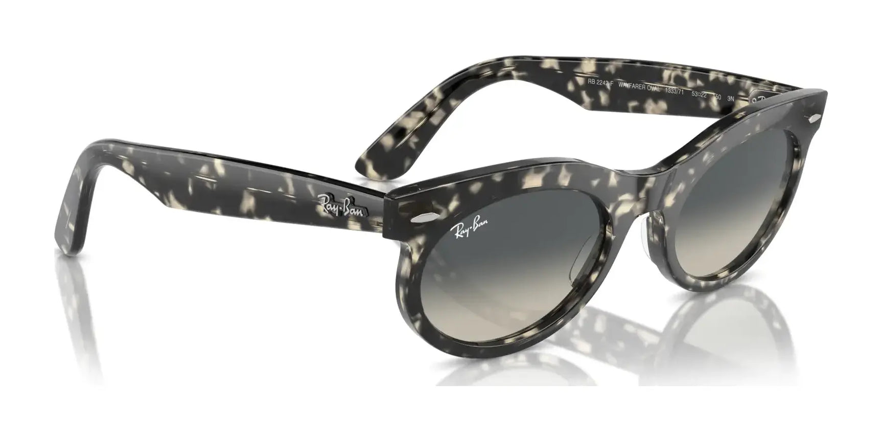 Ray-Ban WAYFARER OVAL RB2242F Sunglasses | Size 53 Ray-Ban WAYFARER OVAL RB2242F Sunglasses | Size 53