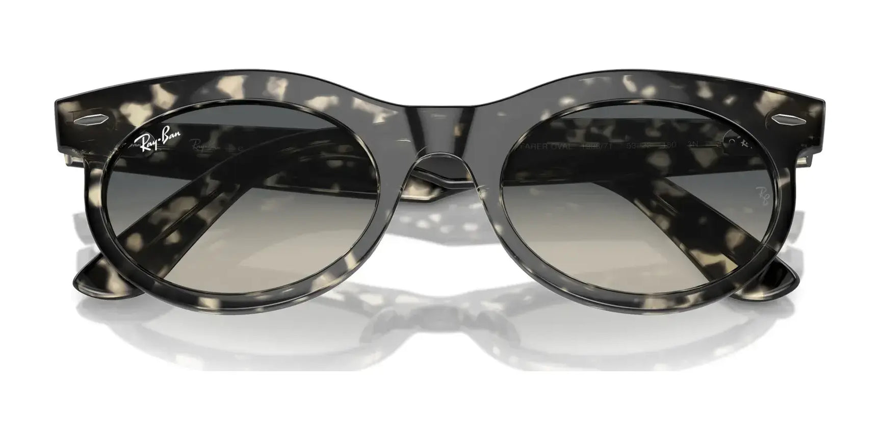 Ray-Ban WAYFARER OVAL RB2242F Sunglasses | Size 53 Ray-Ban WAYFARER OVAL RB2242F Sunglasses | Size 53