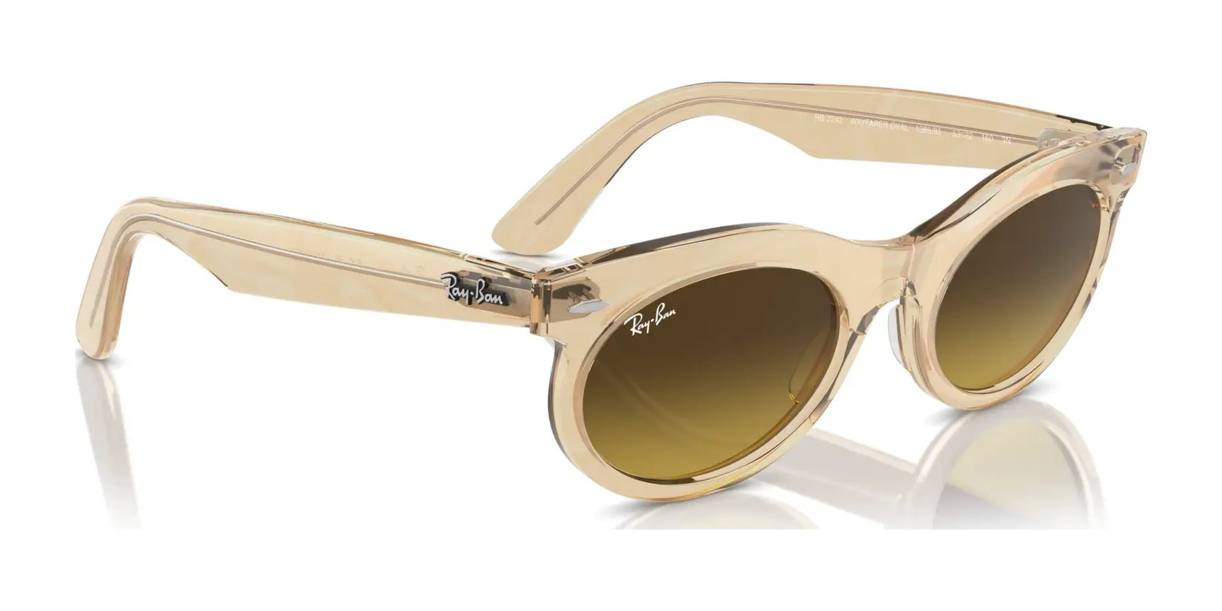 Ray-Ban WAYFARER OVAL RB2242F Sunglasses | Size 53 Ray-Ban WAYFARER OVAL RB2242F Sunglasses | Size 53