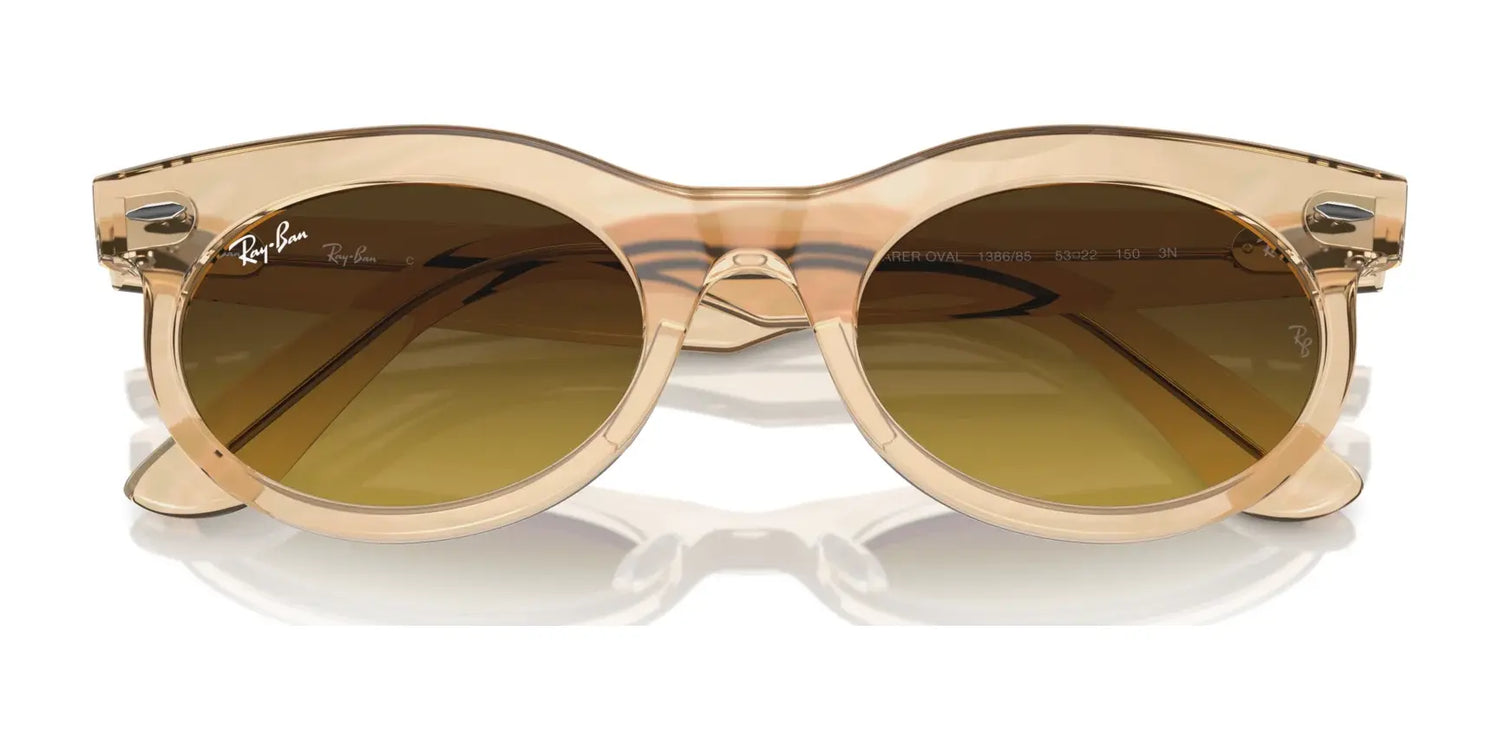 Ray-Ban WAYFARER OVAL RB2242F Sunglasses | Size 53 Ray-Ban WAYFARER OVAL RB2242F Sunglasses | Size 53