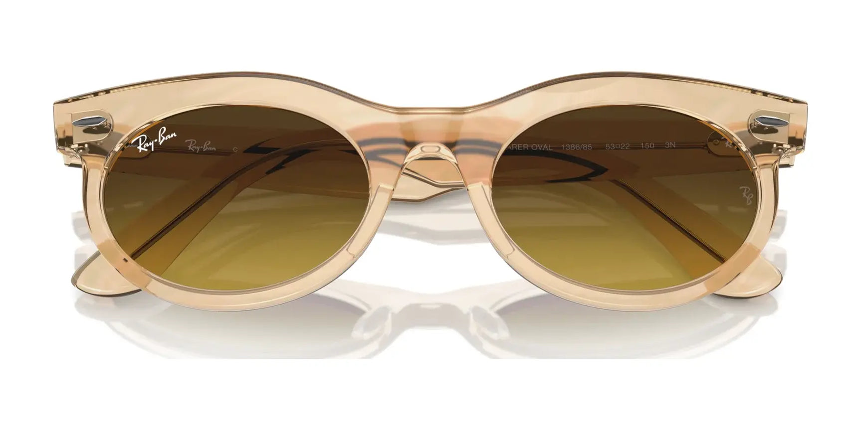 Ray-Ban WAYFARER OVAL RB2242F Sunglasses | Size 53 Ray-Ban WAYFARER OVAL RB2242F Sunglasses | Size 53