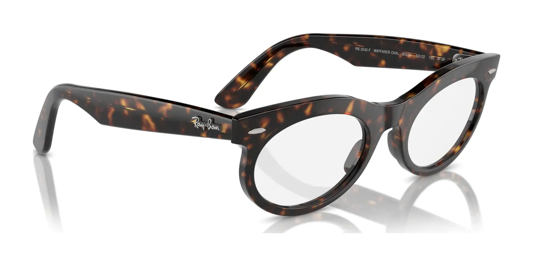 Ray-Ban WAYFARER OVAL RB2242F Eyeglasses | Size 53 Ray-Ban WAYFARER OVAL RB2242F Eyeglasses | Size 53