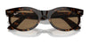 Ray-Ban WAYFARER OVAL RB2242F Eyeglasses | Size 53 / Havana №902/GI / Clear/Brown (Photochromic) (3F 13.66%)