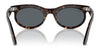 Ray-Ban WAYFARER OVAL RB2242F Sunglasses | Size 53 / Havana №902/R5 / Blue (3N 10.7%)