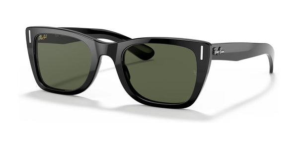 Ray-Ban CARIBBEAN RB2248 Sunglasses | Size 52 / Black №901/31 / G-15 Green (3N 13.2%)