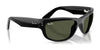 Ray-Ban MEGA BALORAMA RB2289 Sunglasses / Black №901/31 / G-15 Green (3N 13.2%) / Size 60