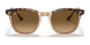 Ray-Ban HAWKEYE RB2298 Sunglasses / Striped Havana №954/33 / Brown (3N 14.6%) / Size 52