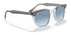 Ray-Ban HAWKEYE RB2298F Sunglasses | Size 54 / Black №901/31 / Green (3N 13.2%)