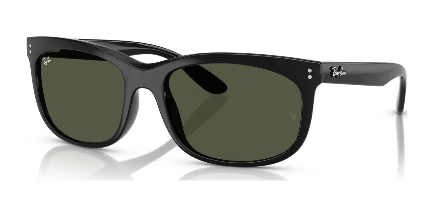 Ray-Ban BALORETTE RB2389F Sunglasses Black / G-15 Green Ray-Ban BALORETTE RB2389F Sunglasses Black / G-15 Green