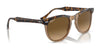 Ray-Ban EAGLEEYE RB2398 Sunglasses / Black On Transparent №129431 / Green (3N 13.2%) / Size 53