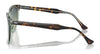 Ray-Ban EAGLEEYE RB2398 Sunglasses / Black On Transparent №129431 / Green (3N 13.2%) / Size 53