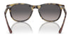 Ray-Ban EAGLEEYE RB2398 Sunglasses / Black On Transparent №129431 / Green (3N 13.2%) / Size 53
