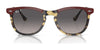 Ray-Ban EAGLEEYE RB2398 Sunglasses / Black On Transparent №129431 / Green (3N 13.2%) / Size 53