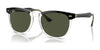 Ray-Ban EAGLEEYE RB2398F Sunglasses | Size 53 / Black On Transparent №129431 / Green (3N 13.2%)