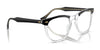 Ray-Ban EAGLEEYE RB2398F Eyeglasses | Size 53 / Black On Transparent №1294GJ / Clear/Green (Photochromic) (3F 13.44%)