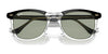 Ray-Ban EAGLEEYE RB2398F Eyeglasses | Size 53 / Black On Transparent №1294GJ / Clear/Green (Photochromic) (3F 13.44%)
