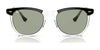 Ray-Ban EAGLEEYE RB2398F Eyeglasses | Size 53 / Black On Transparent №1294GJ / Clear/Green (Photochromic) (3F 13.44%)