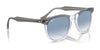 Ray-Ban EAGLEEYE RB2398F Sunglasses | Size 53 / Black №901/31 / Green (3N 13.2%)