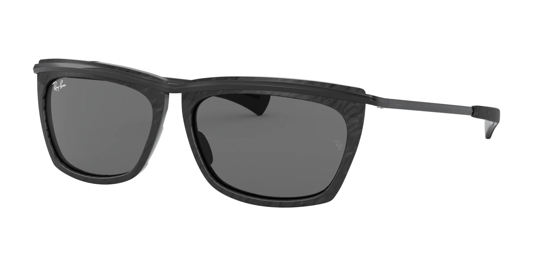 Ray-Ban OLYMPIAN II RB2419 Sunglasses Black / Dark Grey Ray-Ban OLYMPIAN II RB2419 Sunglasses Black / Dark Grey