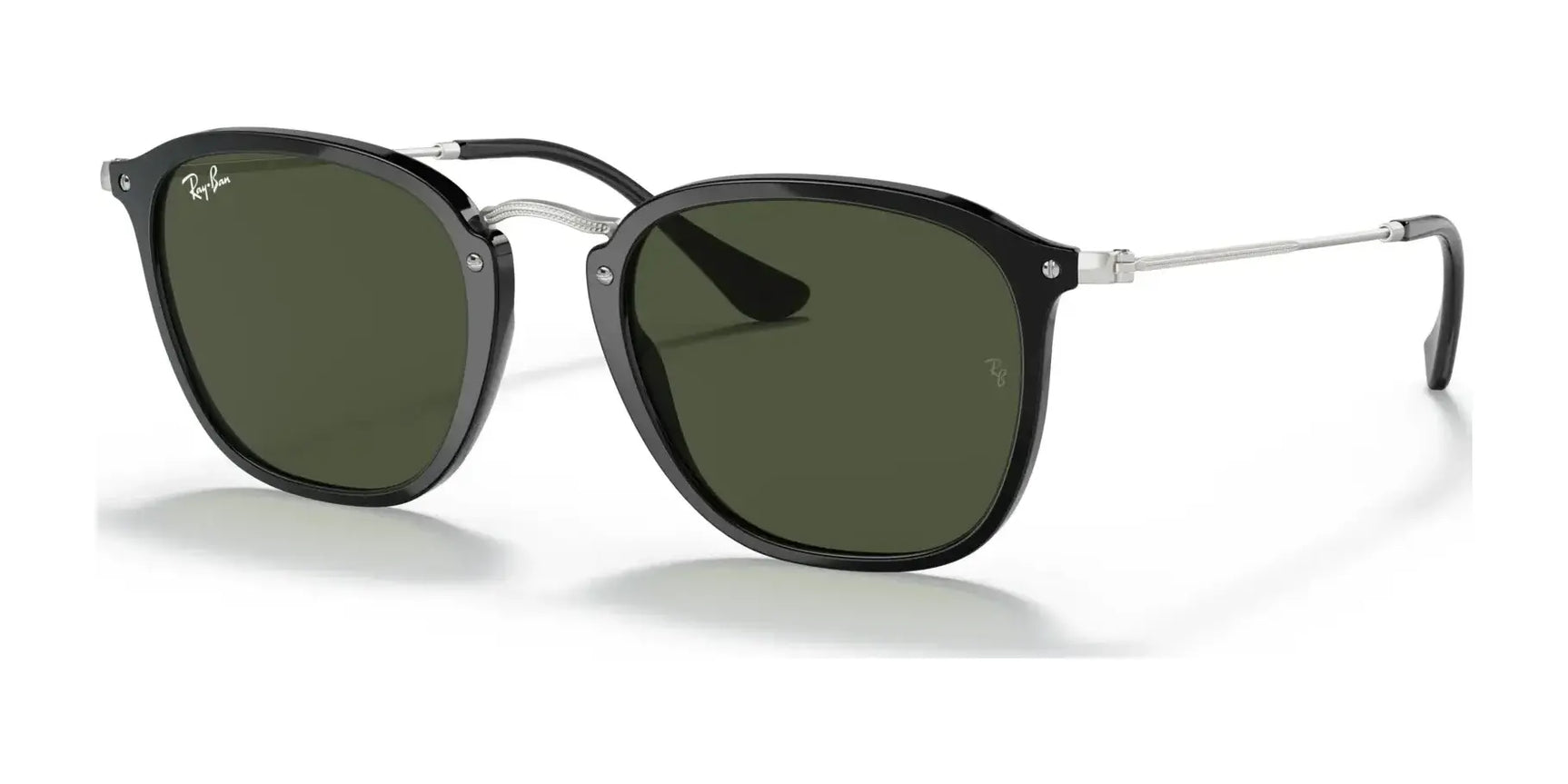 Ray-Ban RB2448N Sunglasses Black / G-15 Green Ray-Ban RB2448N Sunglasses Black / G-15 Green