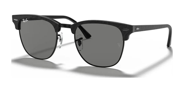 Ray-Ban CLUBMASTER RB3016 Sunglasses / Black №1305B1 / Dark Grey (3N 12%) / Size 49