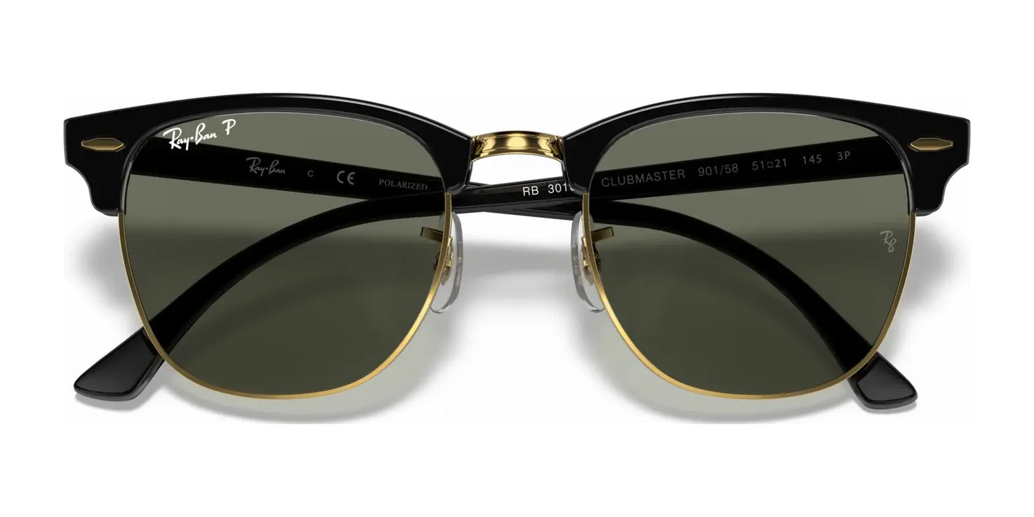 Ray-Ban CLUBMASTER RB3016F Sunglasses | Size 55 Ray-Ban CLUBMASTER RB3016F Sunglasses | Size 55