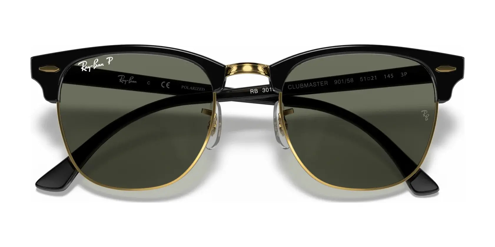 Ray-Ban CLUBMASTER RB3016F Sunglasses | Size 55 Ray-Ban CLUBMASTER RB3016F Sunglasses | Size 55