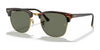 Ray-Ban CLUBMASTER RB3016F Sunglasses | Size 55 / Red Havana №990/58 / G-15 Green (Polarized) (3P 11%)