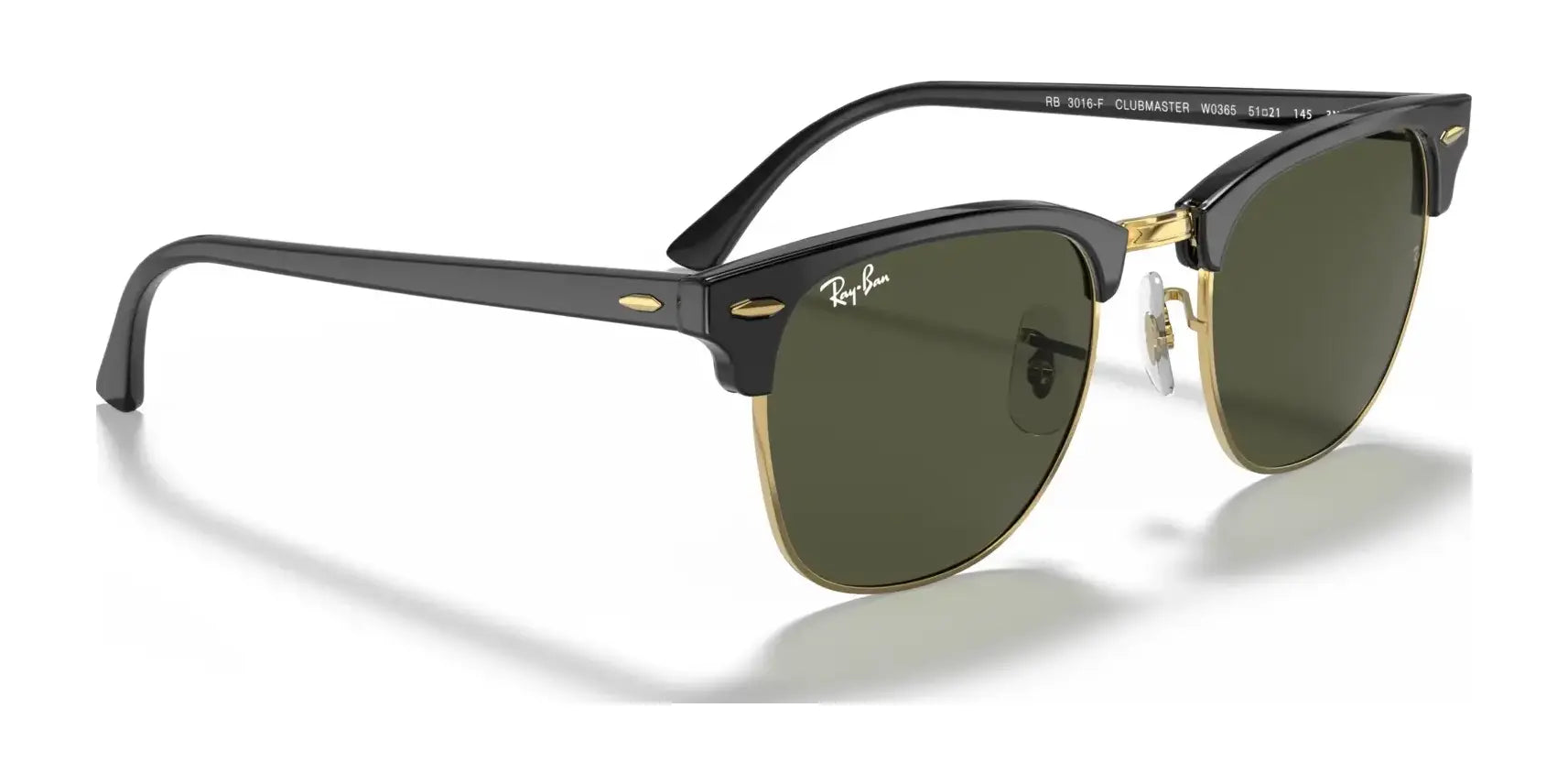 Ray-Ban CLUBMASTER RB3016F Sunglasses | Size 55 Ray-Ban CLUBMASTER RB3016F Sunglasses | Size 55