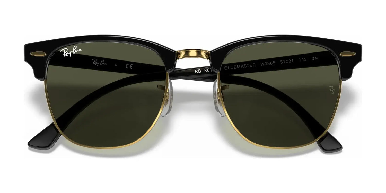Ray-Ban CLUBMASTER RB3016F Sunglasses | Size 55 Ray-Ban CLUBMASTER RB3016F Sunglasses | Size 55