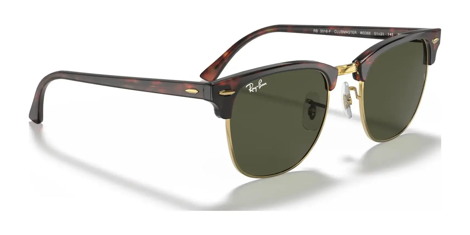 Ray-Ban CLUBMASTER RB3016F Sunglasses | Size 55 Ray-Ban CLUBMASTER RB3016F Sunglasses | Size 55