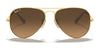 Ray-Ban AVIATOR LARGE METAL RB3025 Sunglasses | Size 58 / Arista Gold №9278R5 / Blue (3N 10.7%)