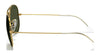 Ray-Ban AVIATOR LARGE METAL RB3025 Sunglasses | Size 58 / Arista Gold №9278R5 / Blue (3N 10.7%)