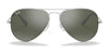 Ray-Ban AVIATOR LARGE METAL RB3025 Sunglasses | Size 55 / Gold №W3234 / G-15 Green (3N 13.2%)