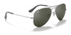 Ray-Ban AVIATOR LARGE METAL RB3025 Sunglasses | Size 58 / Arista Gold №9278R5 / Blue (3N 10.7%)