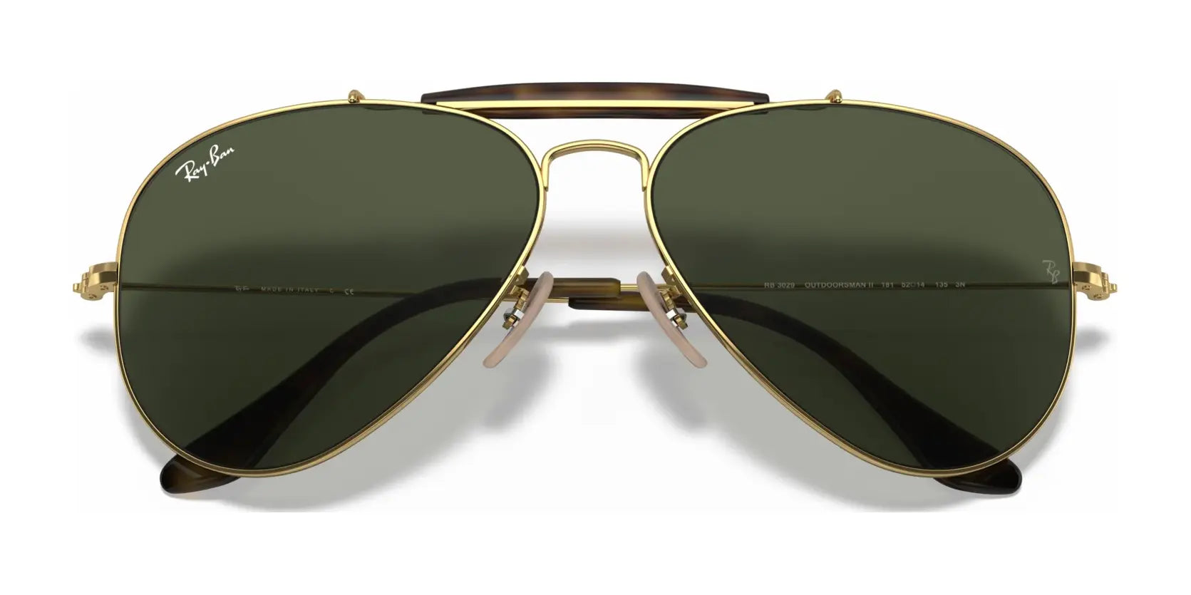 Ray-Ban OUTDOORSMAN II RB3029 Sunglasses | Size 62 Ray-Ban OUTDOORSMAN II RB3029 Sunglasses | Size 62