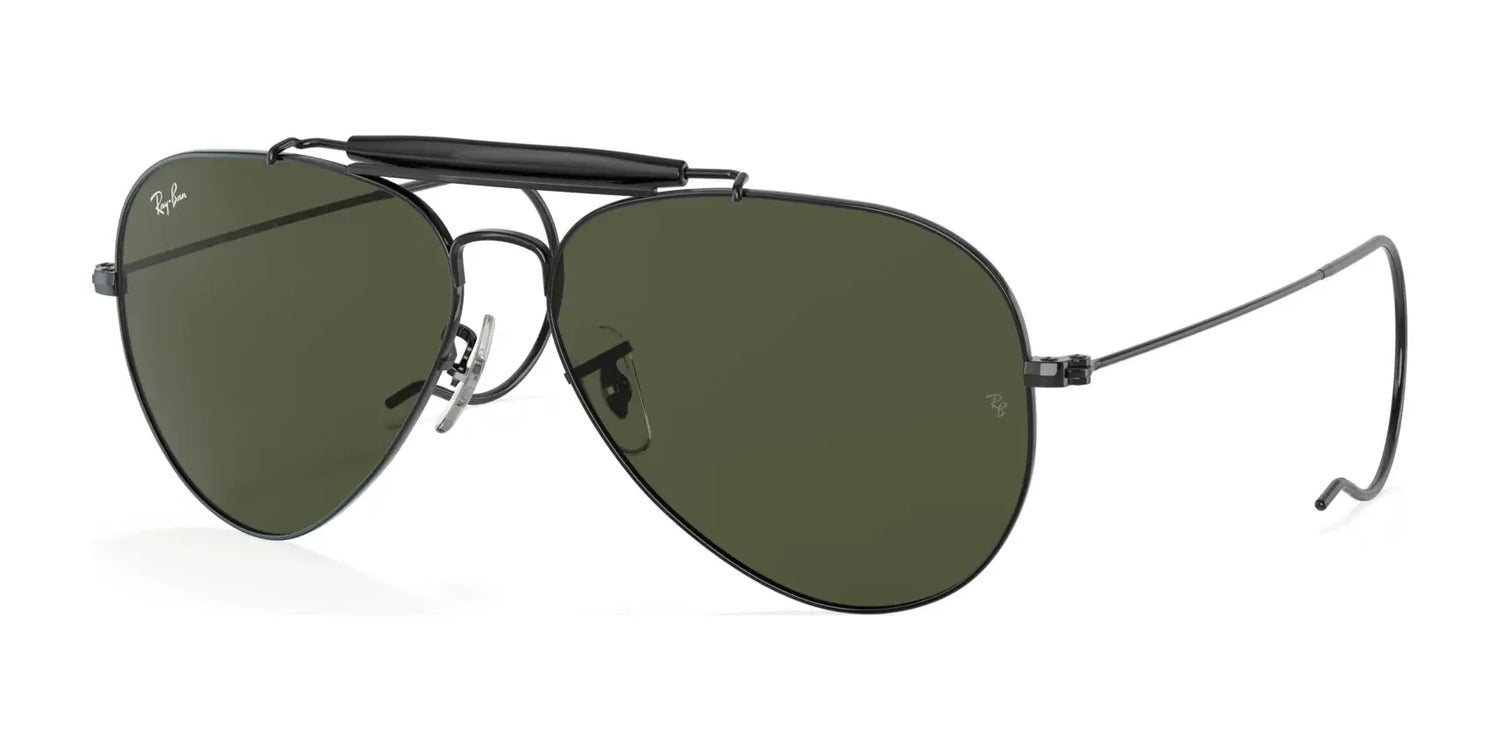 Ray-Ban OUTDOORSMAN I RB3030 Sunglasses Black / G-15 Green Ray-Ban OUTDOORSMAN I RB3030 Sunglasses Black / G-15 Green