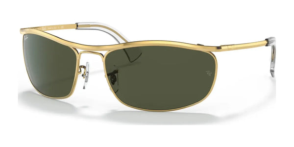 Ray-Ban OLYMPIAN RB3119 Sunglasses | Size 62 / Gold №001 / G-15 Green (3N 13.2%)