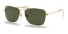 Ray-Ban CARAVAN RB3136 Sunglasses / Arista Gold №1 / G-15 Green (3N 13.2%) / Size 58