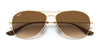 Ray-Ban COCKPIT RB3362 Sunglasses / Gunmetal №4 / G-15 Green (3N 13.2%) / Size 56