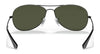 Ray-Ban COCKPIT RB3362 Sunglasses / Gunmetal №4 / G-15 Green (3N 13.2%) / Size 56
