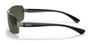 Ray-Ban RB3379 Sunglasses | Size 64 / Gunmetal №004/58 / G-15 Green (Polarized) (3P 11.1%)