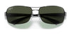 Ray-Ban RB3379 Sunglasses | Size 64 / Gunmetal №004/58 / G-15 Green (Polarized) (3P 11.1%)
